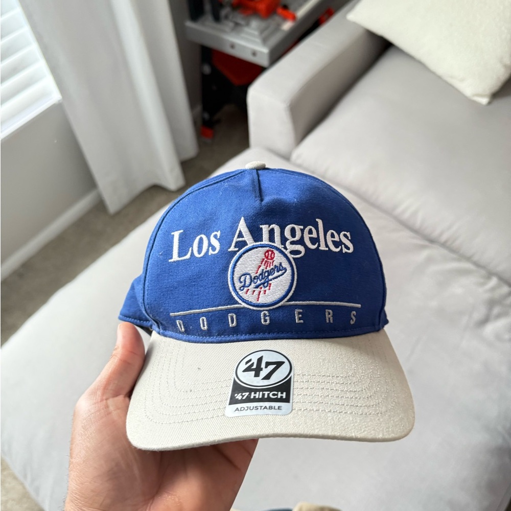Los Angeles Dodgers Blue and Cream Cap